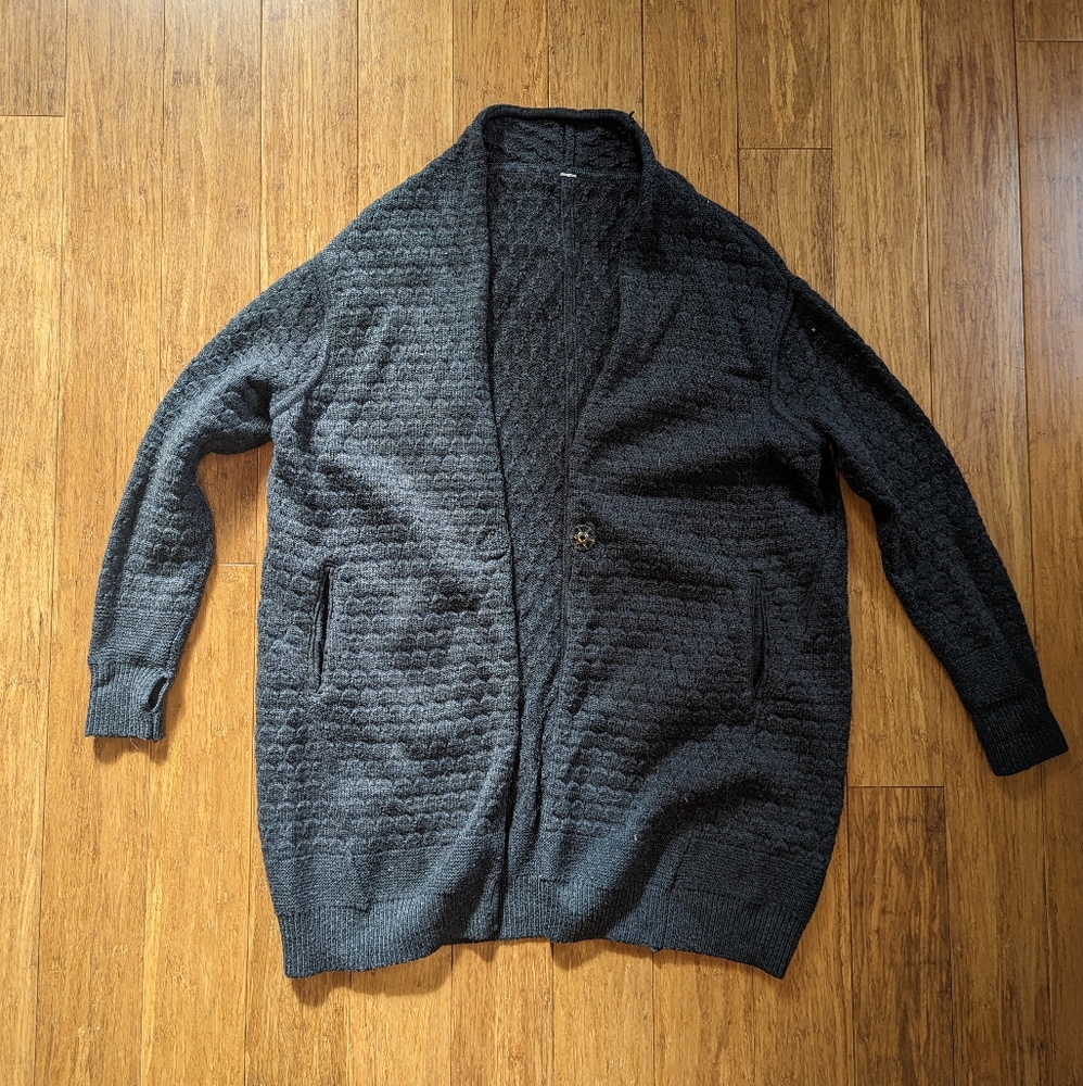 Lululemon Dark Grey Cardigan
